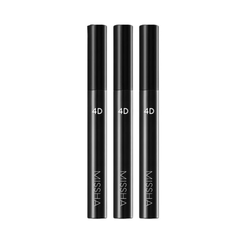MISSHA 4D Mascara Black 7g (3-Pack) – Volumizing & Lengthening Smudge-Proof Mascara Set
MISSHA 4D Mascara Black 7g (3-Pack) – Volumizing & Lengthening Smudge-Proof Mascara Set