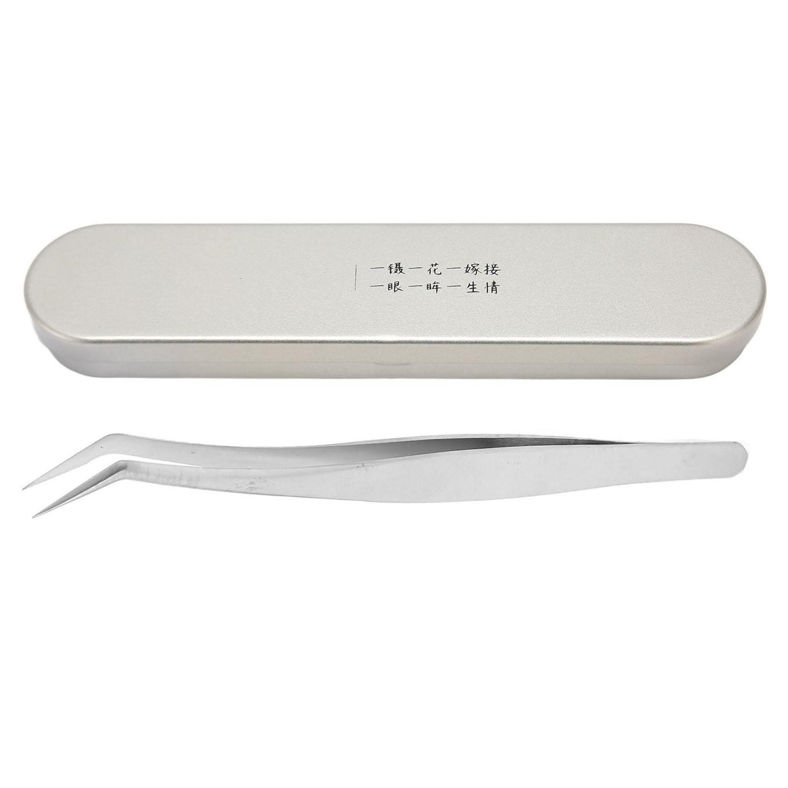 Eyelash Extension Tweezer High Accuracy Stainless Steel Antistatic Curved Eyelash Tweezer Golden
Eyelash Extension Tweezer High Accuracy Stainless Steel Antistatic Curved Eyelash Tweezer Golden