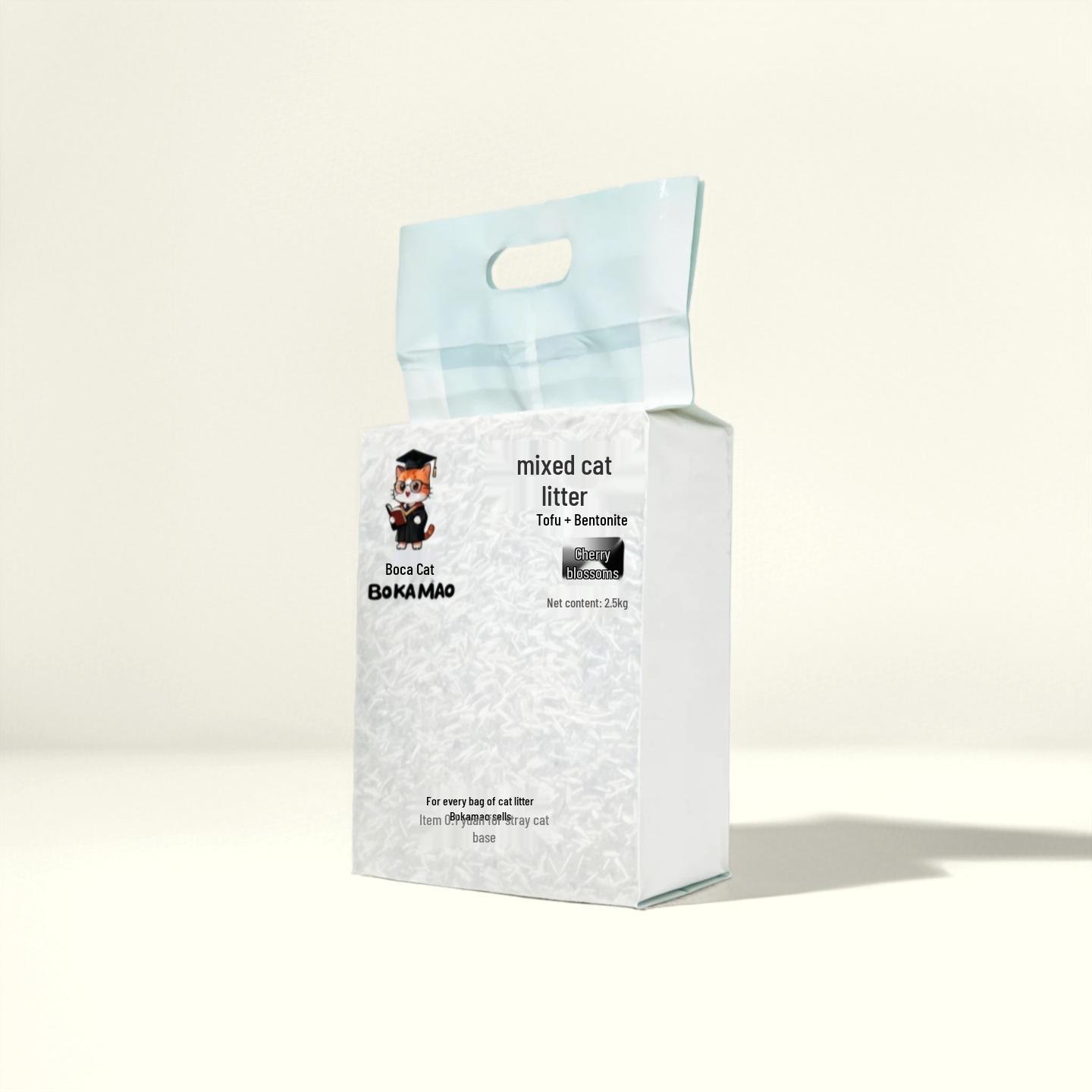 Boca Cat Cherry Blossom Tofu Bentonite Cat Litter - Deodorizing, Low Dust, Instant Clumping
Boca Cat Cherry Blossom Tofu Bentonite Cat Litter - Deodorizing, Low Dust, Instant Clumping