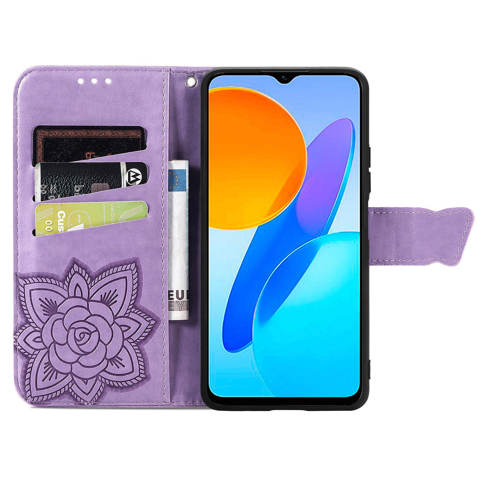 For Honor X8 5G PU Leather Protective Phone Case Imprinted Butterfly Pattern Shockproof Flip Phone Cover with Stand Wallet Light Purple
For Honor X8 5G PU Leather Protective Phone Case Imprinted Butterfly Pattern Shockproof Flip Phone Cover with Stand Wallet Light Purple
