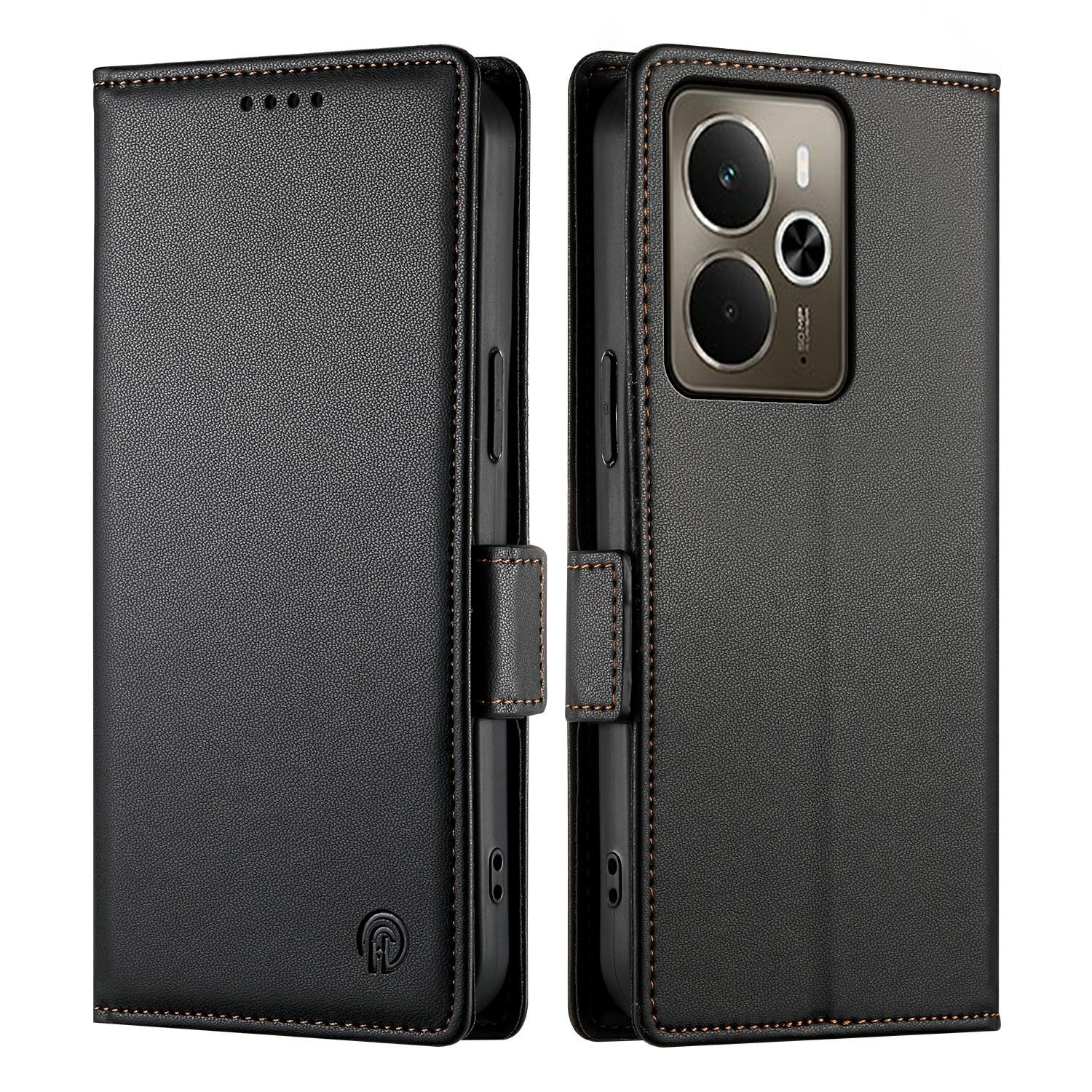 Для Realme 14 5G Чохол-підставка PU Шкіряний Гаманець Чохол для телефону Black
Для Realme 14 5G Чохол-підставка PU Шкіряний Гаманець Чохол для телефону Black