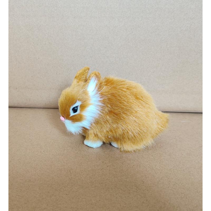 Decorative Rabbit Set: White, Black, Gray, Yellow - Handmade Fur Animal Ornaments
Decorative Rabbit Set: White, Black, Gray, Yellow - Handmade Fur Animal Ornaments