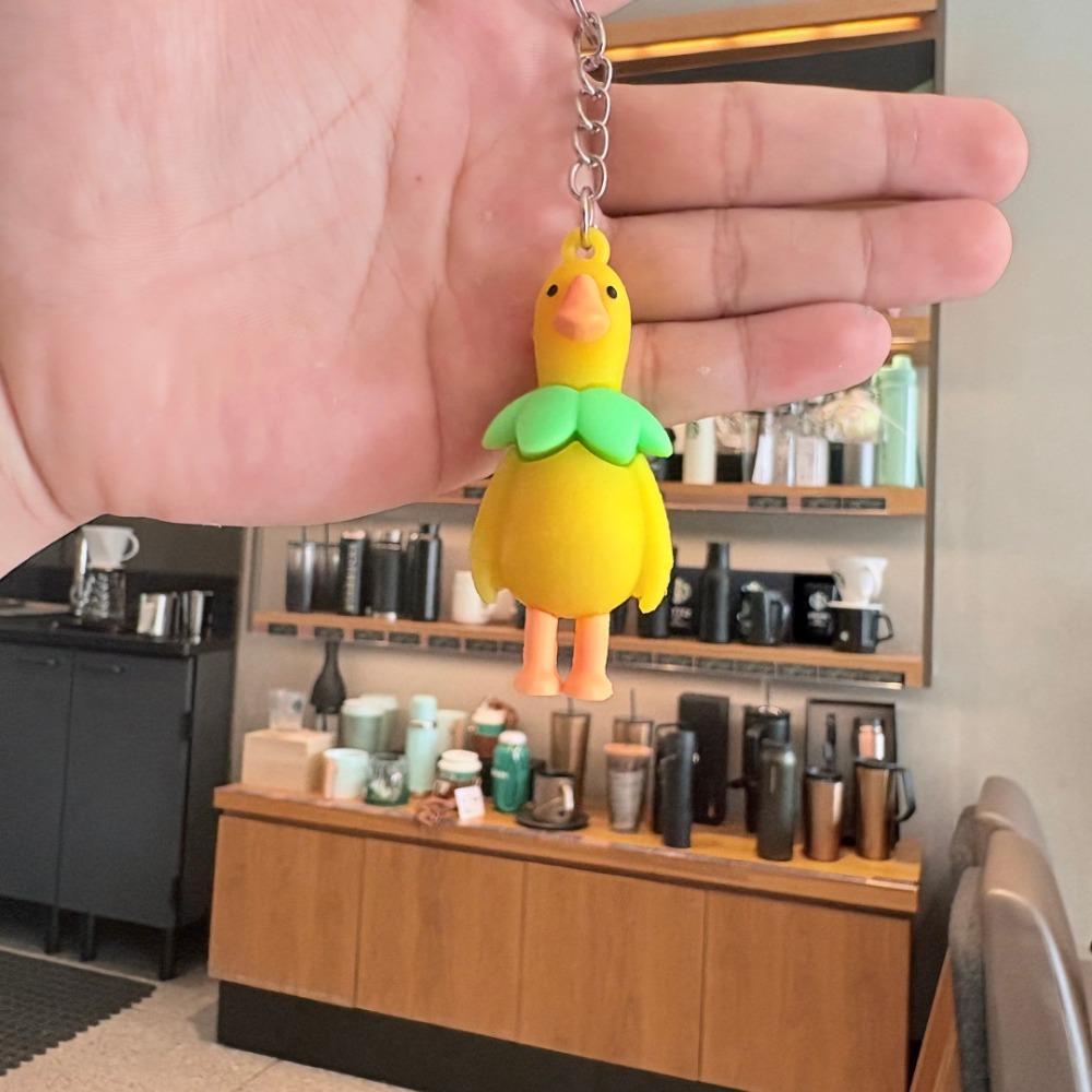 Personalised Key Ring Cartoon Duck Keychain Creative Animal Keychain Friend Gift 5
Personalised Key Ring Cartoon Duck Keychain Creative Animal Keychain Friend Gift 5