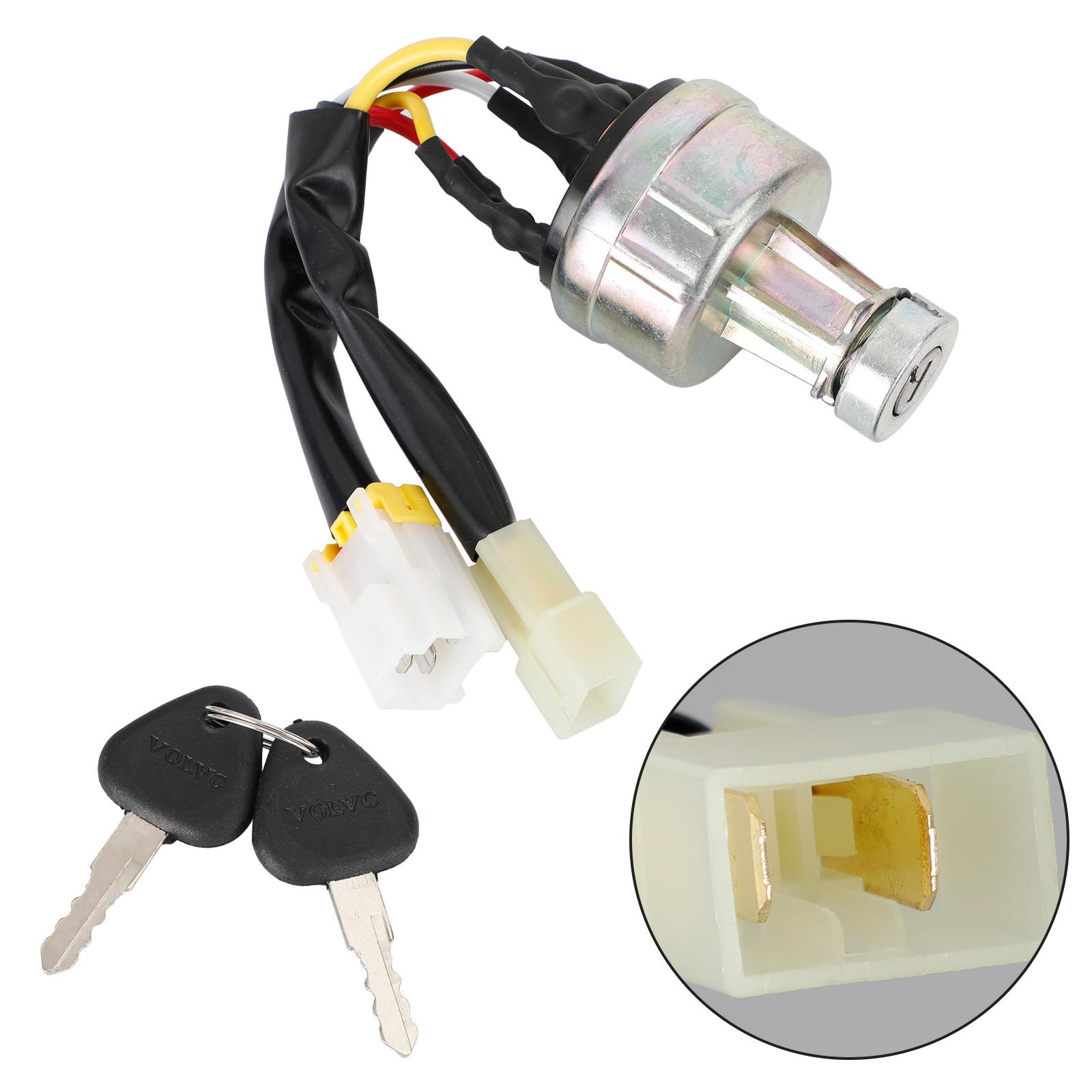 Ignition Switch For Volvo Excavator EC55 EC210 EC240 VOE 14526158 14529152 Key
Ignition Switch For Volvo Excavator EC55 EC210 EC240 VOE 14526158 14529152 Key