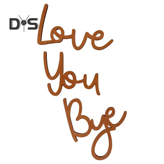 Деревянный настенный декоративный знак Love You Bye Sign Home Decor настенная буква в прихожей украшение новоселье свадебный подарок для пар семьи коричневый
Деревянный настенный декоративный знак Love You Bye Sign Home Decor настенная буква в прихожей украшение новоселье свадебный подарок для пар семьи коричневый