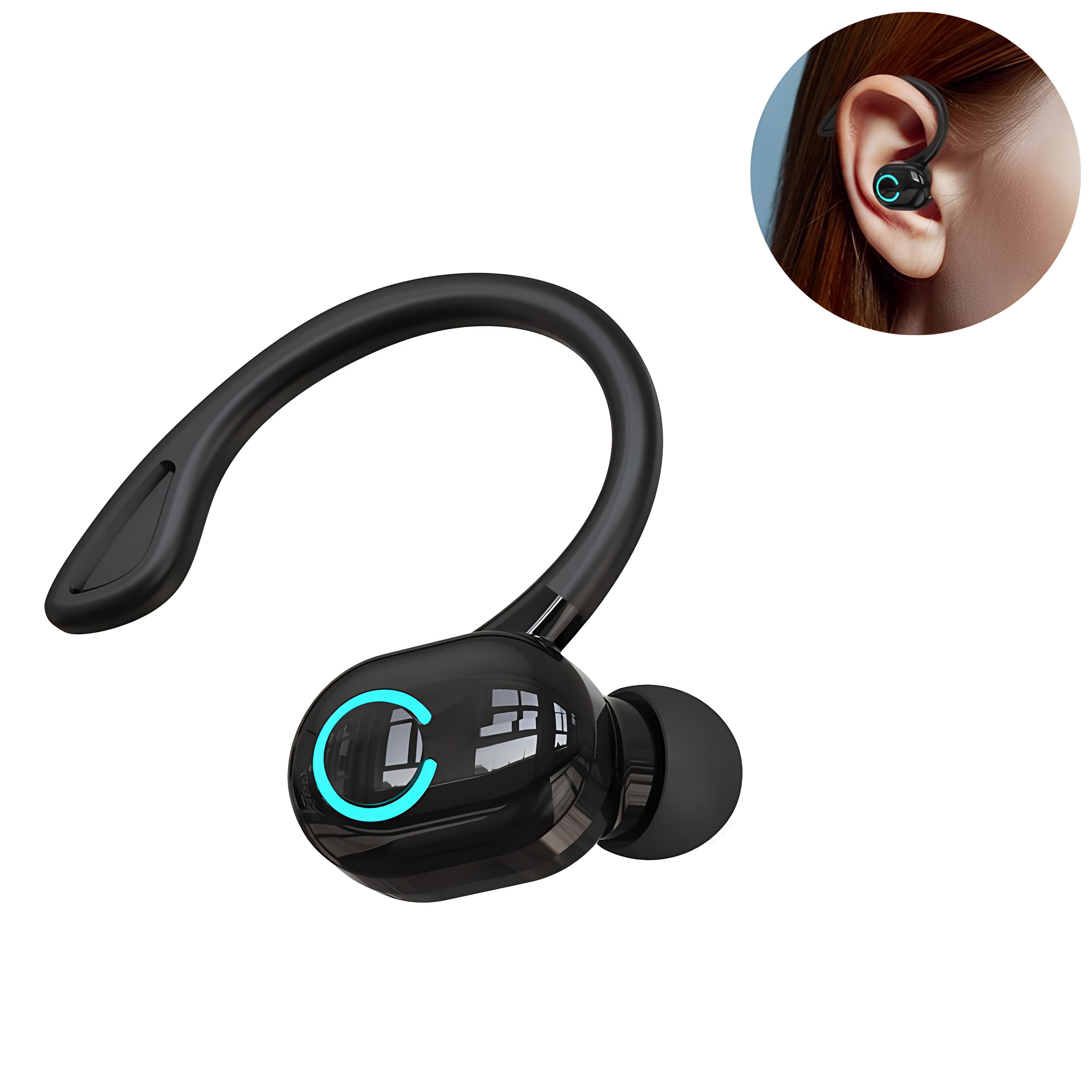 S10 Бездротові навушники для бізнесу Вушний гачок Bluetooth 5.2 Гарнітура з мікрофоном HIFI Стерео голосове керування Навушники Водонепроникне шумозаглушення білий
S10 Бездротові навушники для бізнесу Вушний гачок Bluetooth 5.2 Гарнітура з мікрофоном HIFI Стерео голосове керування Навушники Водонепроникне шумозаглушення білий