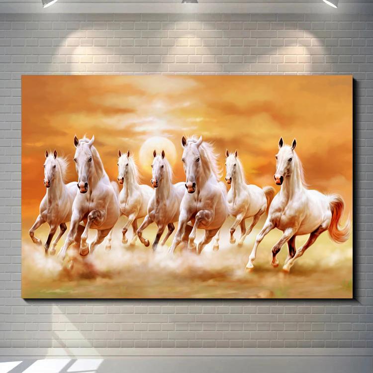 Семь бегущих белых лошадей, животные, холст, живопись, золотые постеры и принты, современная настенная художественная картина, домашний декор для гостиной 50X70cm Unframed
Семь бегущих белых лошадей, животные, холст, живопись, золотые постеры и принты, современная настенная художественная картина, домашний декор для гостиной 50X70cm Unframed