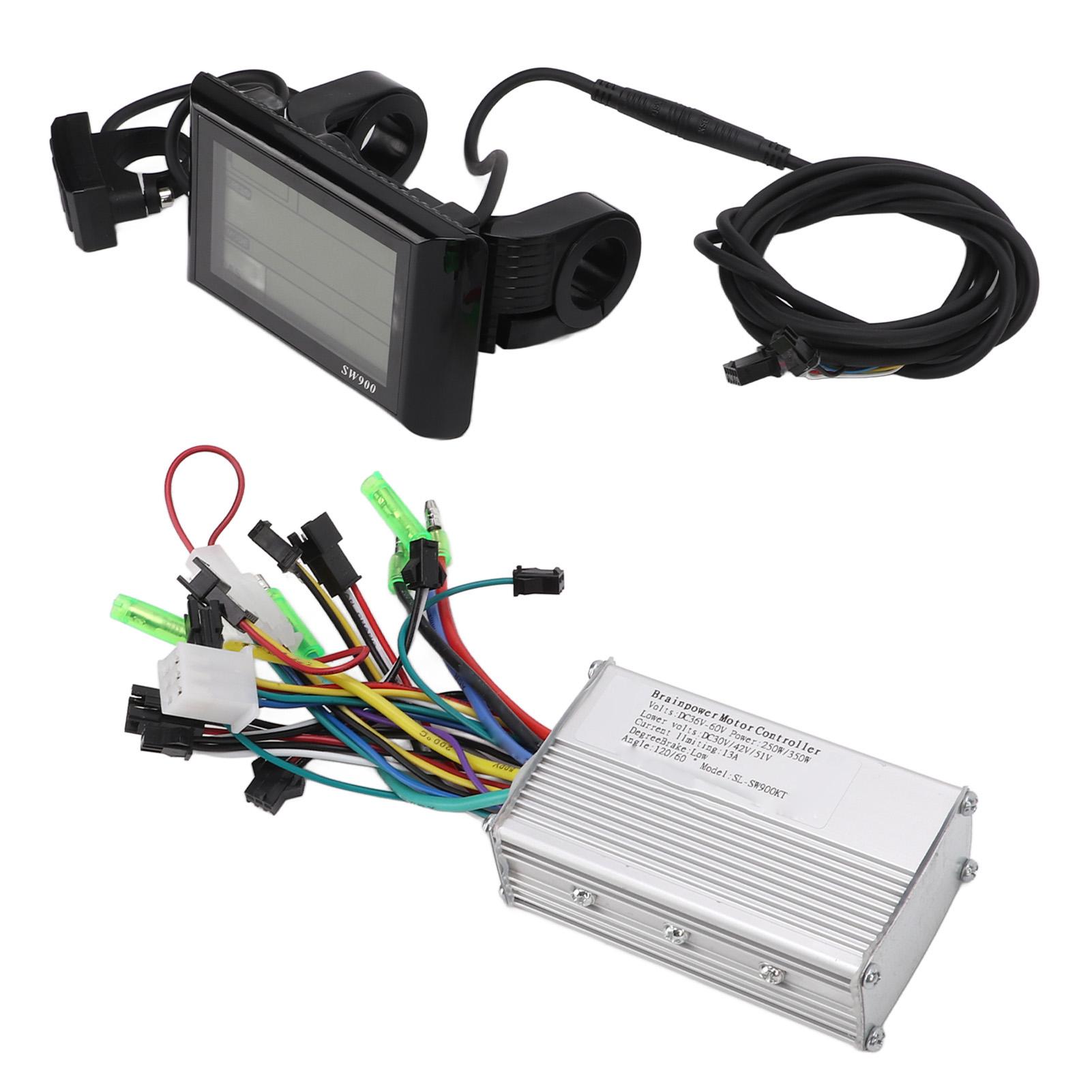 36V60V 250W/350W Brushless Motor Controller and SW900 LCD Display Kit for Electric Bicycle Scooter
36V60V 250W/350W Brushless Motor Controller and SW900 LCD Display Kit for Electric Bicycle Scooter