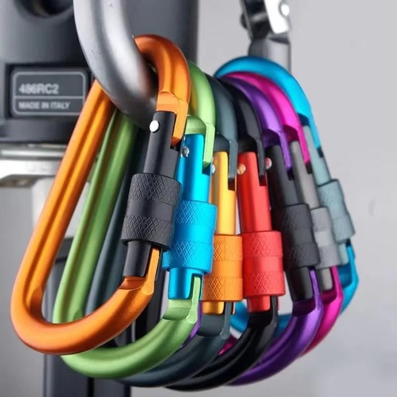 Carabiner Clips with Screw Gate 4Pcs Carabiners Hiking Clips with 7.5mm Diameter Aluminum Rod EDC Outdoor Camping Equipment Hook 1 PCS
Carabiner Clips with Screw Gate 4Pcs Carabiners Hiking Clips with 7.5mm Diameter Aluminum Rod EDC Outdoor Camping Equipment Hook 1 PCS