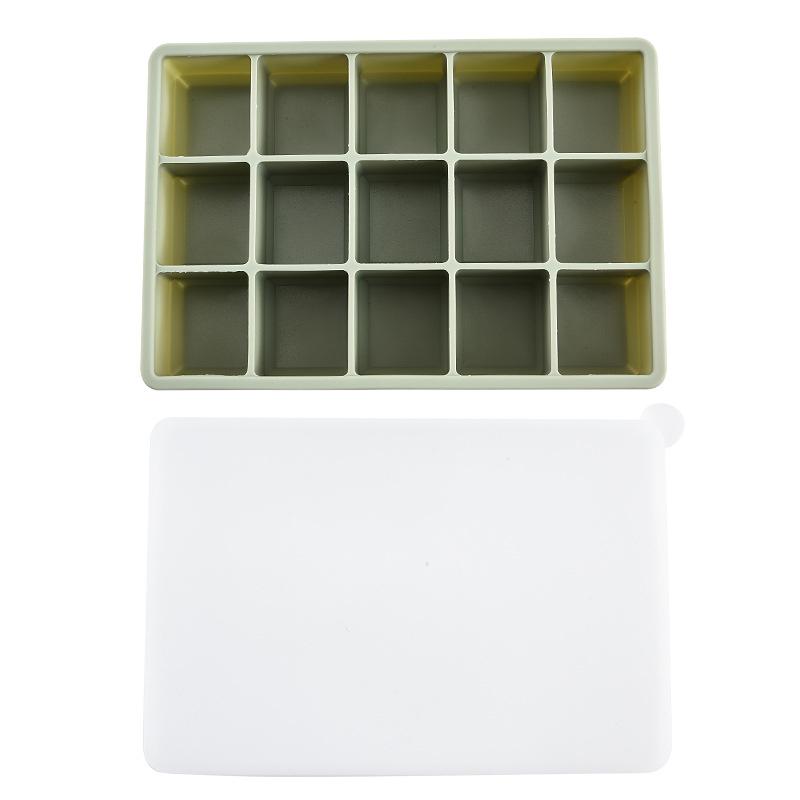 Формы для льда, Легкое извлечение 15 Гибких силиконовых форм для кубиков льда со съемной крышкой, Многоразовые лотки для льда для морозильной камеры, Штабелируемые для Wh
Формы для льда, Легкое извлечение 15 Гибких силиконовых форм для кубиков льда со съемной крышкой, Многоразовые лотки для льда для морозильной камеры, Штабелируемые для Wh