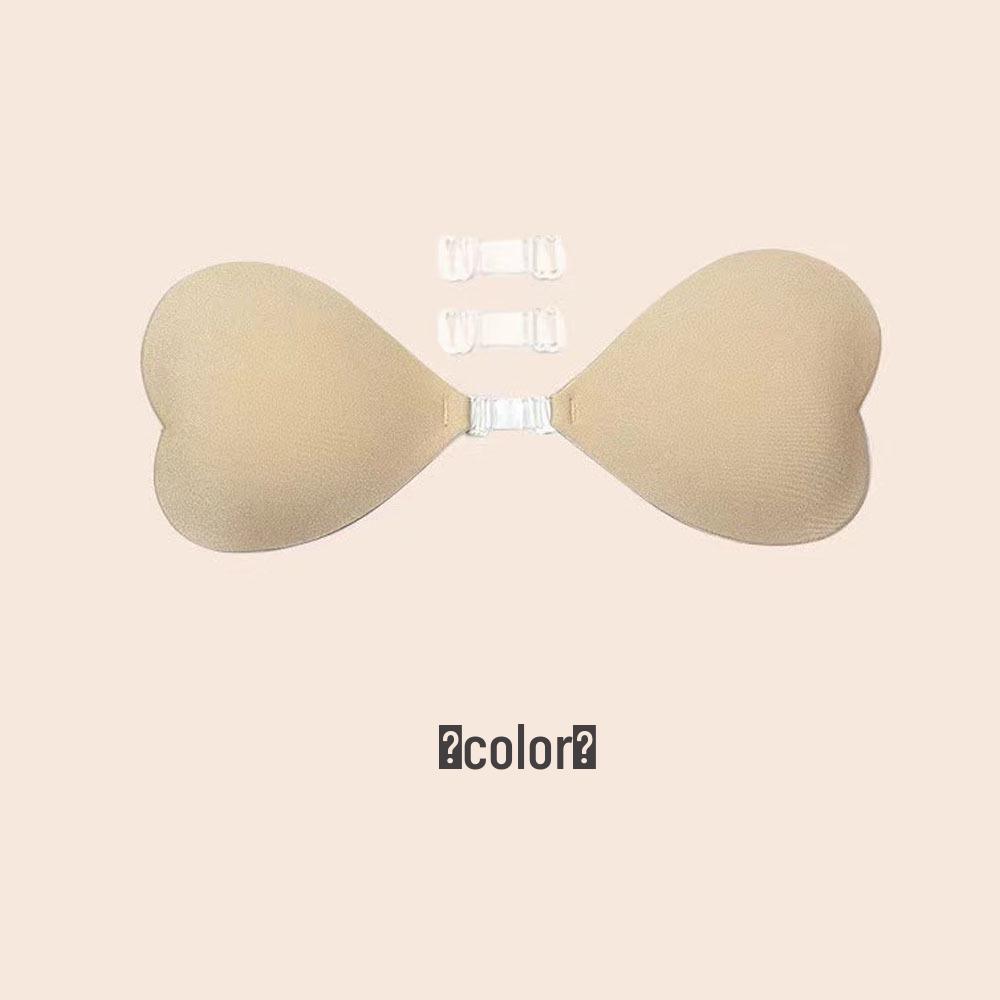 Водонепроницаемый бюстгальтер пуш-ап в форме сердца: Невидимая застежка спереди, накладки на соски против выпирания с клеем-кисточкой. A-B Cup
Водонепроницаемый бюстгальтер пуш-ап в форме сердца: Невидимая застежка спереди, накладки на соски против выпирания с клеем-кисточкой. A-B Cup