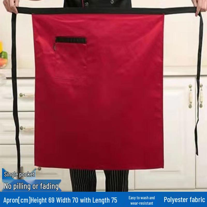 Durable PVC Half-Length Waist Apron
Durable PVC Half-Length Waist Apron