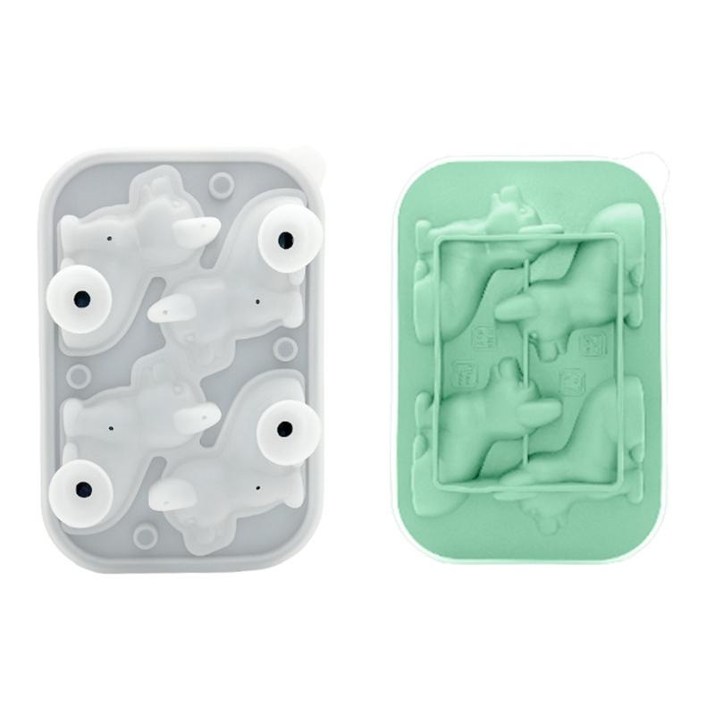 4 Cavity 3D Dog Ice Cubes Mold Flexible Silicone Ice Lattices Crafting Mould for Daily Use Round Ice Ball Maker зелений
4 Cavity 3D Dog Ice Cubes Mold Flexible Silicone Ice Lattices Crafting Mould for Daily Use Round Ice Ball Maker зелений