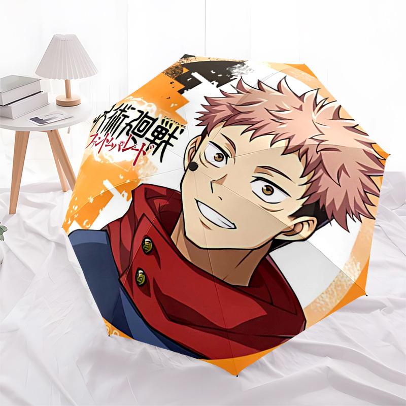 1pc Jujutsu Kaisen Umbrella: Automatic Opening, Foldable Design, Iron Frame, Outdoor Use, Festival Gift for Fans, Travel & Daily Use.L104
1pc Jujutsu Kaisen Umbrella: Automatic Opening, Foldable Design, Iron Frame, Outdoor Use, Festival Gift for Fans, Travel & Daily Use.L104