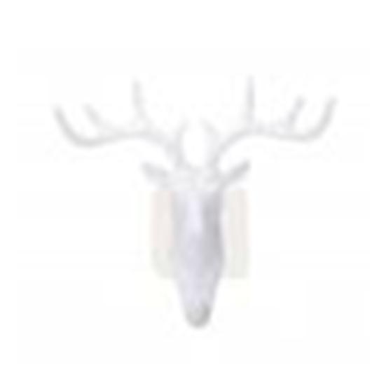 Antler Hook Deer Head Key Holder Hanger Living Room Wall Decorative Ornament білий
Antler Hook Deer Head Key Holder Hanger Living Room Wall Decorative Ornament білий