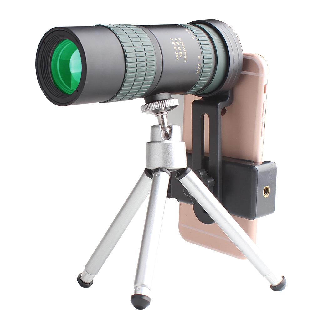 8-24x30 10-30x30 10x300x30 телескопический непрерывный зум зум HD монокуляр для мобильного телефона
8-24x30 10-30x30 10x300x30 телескопический непрерывный зум зум HD монокуляр для мобильного телефона