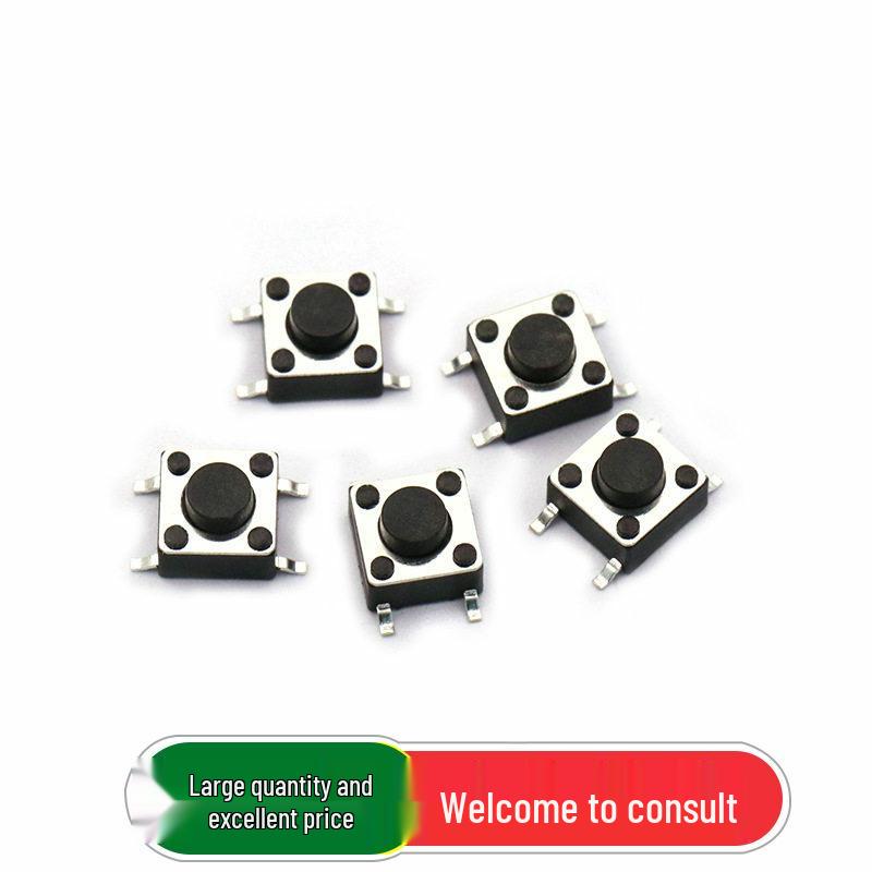 6x6x4.3mm Micro Tactile SMD Pushbutton Switch (30 pcs)
6x6x4.3mm Micro Tactile SMD Pushbutton Switch (30 pcs)
