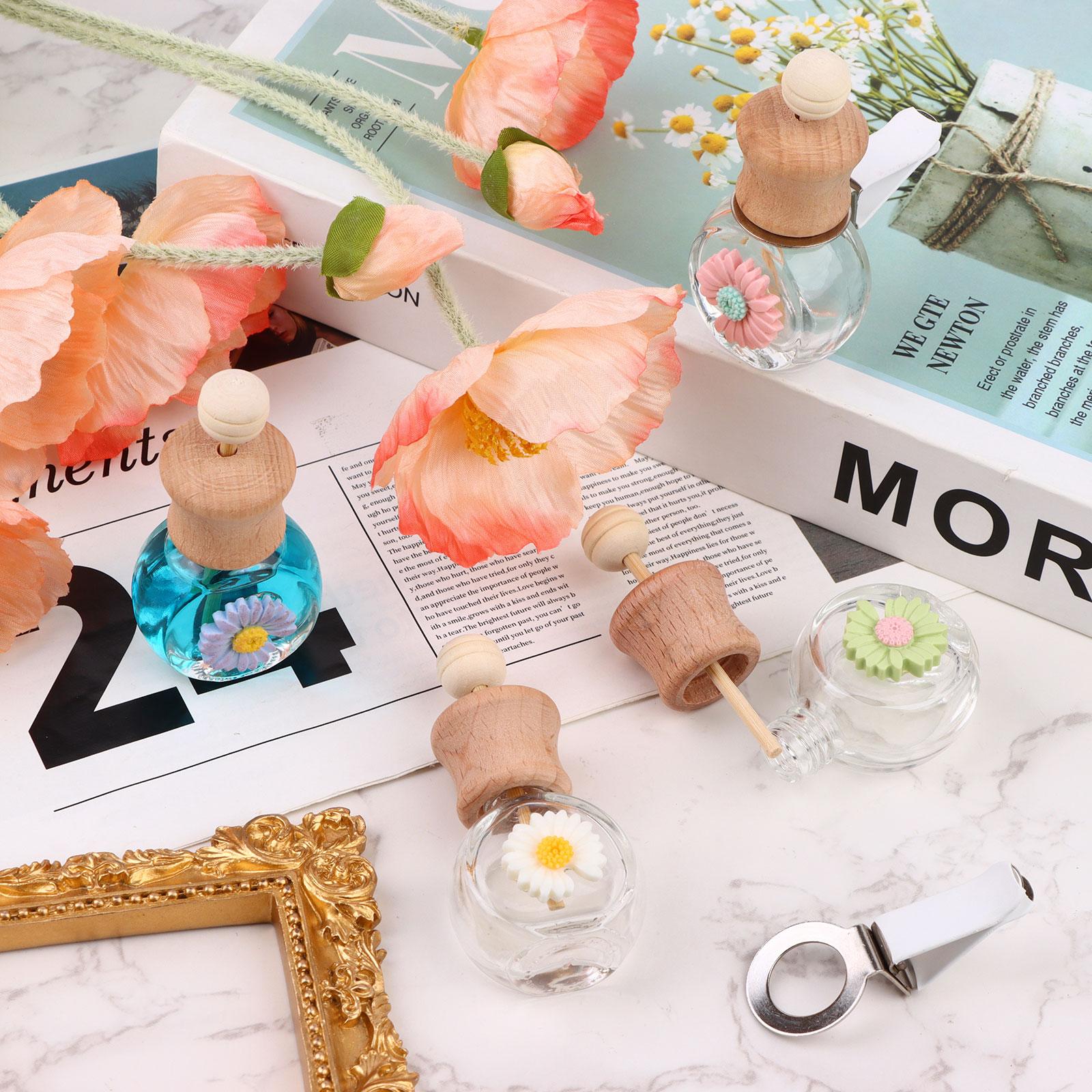 4 шт., автомобильный зажим для духов, вентиляционное отверстие, автомобильный воздуховыпускной клапан, флакон для духов, зажим с ромашкой, прозрачное стекло, автомобильный диффузор для духов, пустая заправка
4 шт., автомобильный зажим для духов, вентиляционное отверстие, автомобильный воздуховыпускной клапан, флакон для духов, зажим с ромашкой, прозрачное стекло, автомобильный диффузор для духов, пустая заправка