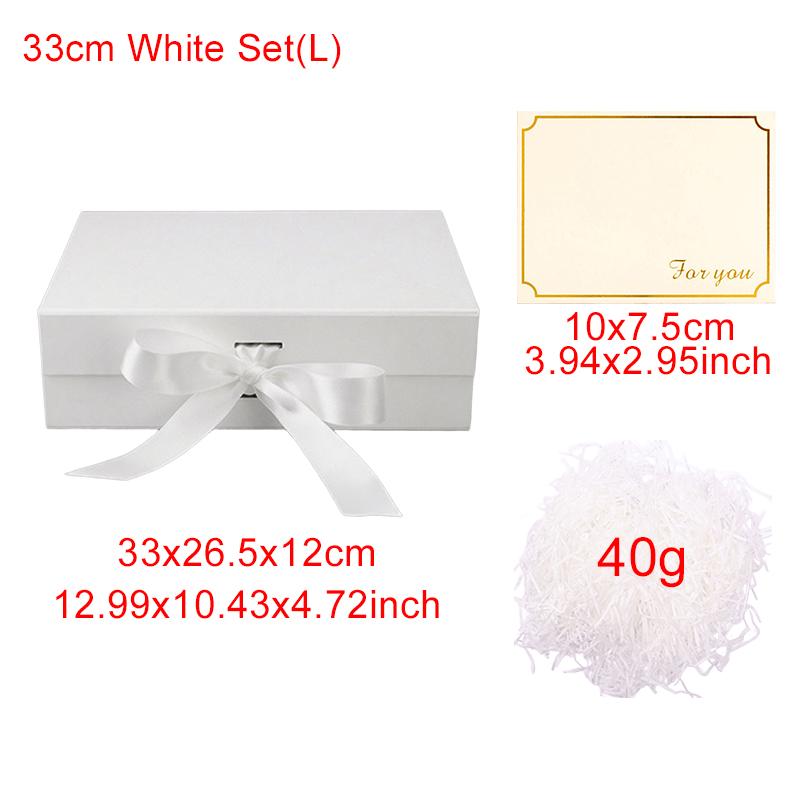 33cm Size Ribbon Gift Box Set Luxury Party Wedding Souvenir Luxury Gift Box with Raffia Grass Festival DIY Wrapping Gadgets ZYF Other
33cm Size Ribbon Gift Box Set Luxury Party Wedding Souvenir Luxury Gift Box with Raffia Grass Festival DIY Wrapping Gadgets ZYF Other