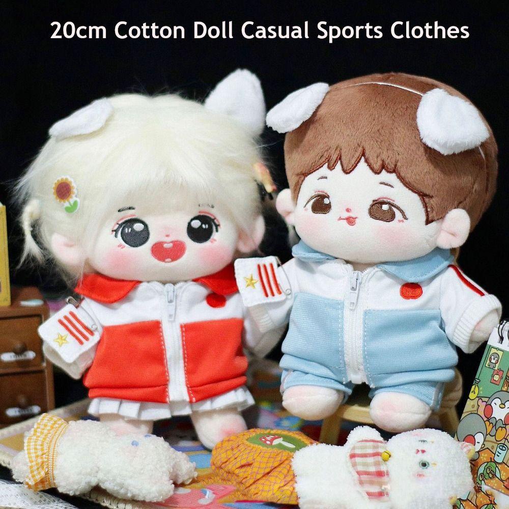 Fashion Doll Sports Clothes Mini Clothes Dresses for 20cm Doll/Cotton Stuffed Dolls 20cm Doll
Fashion Doll Sports Clothes Mini Clothes Dresses for 20cm Doll/Cotton Stuffed Dolls 20cm Doll