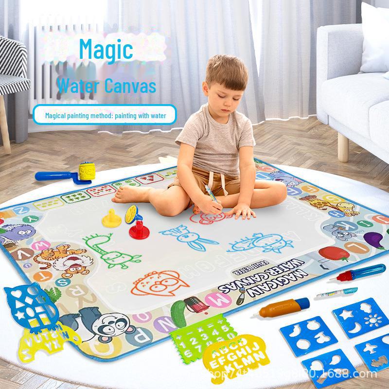Cross-Border Magic Water Painting Canvas: Large Reusable Drawing and Coloring Board for Kids
Cross-Border Magic Water Painting Canvas: Large Reusable Drawing and Coloring Board for Kids