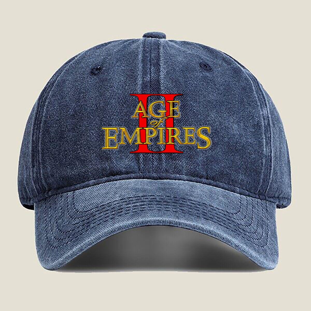 Age of Empires II Logo Fashion Washed Baseball Cap Hat Outdoor Activities One Size темно-синього кольору
Age of Empires II Logo Fashion Washed Baseball Cap Hat Outdoor Activities One Size темно-синього кольору