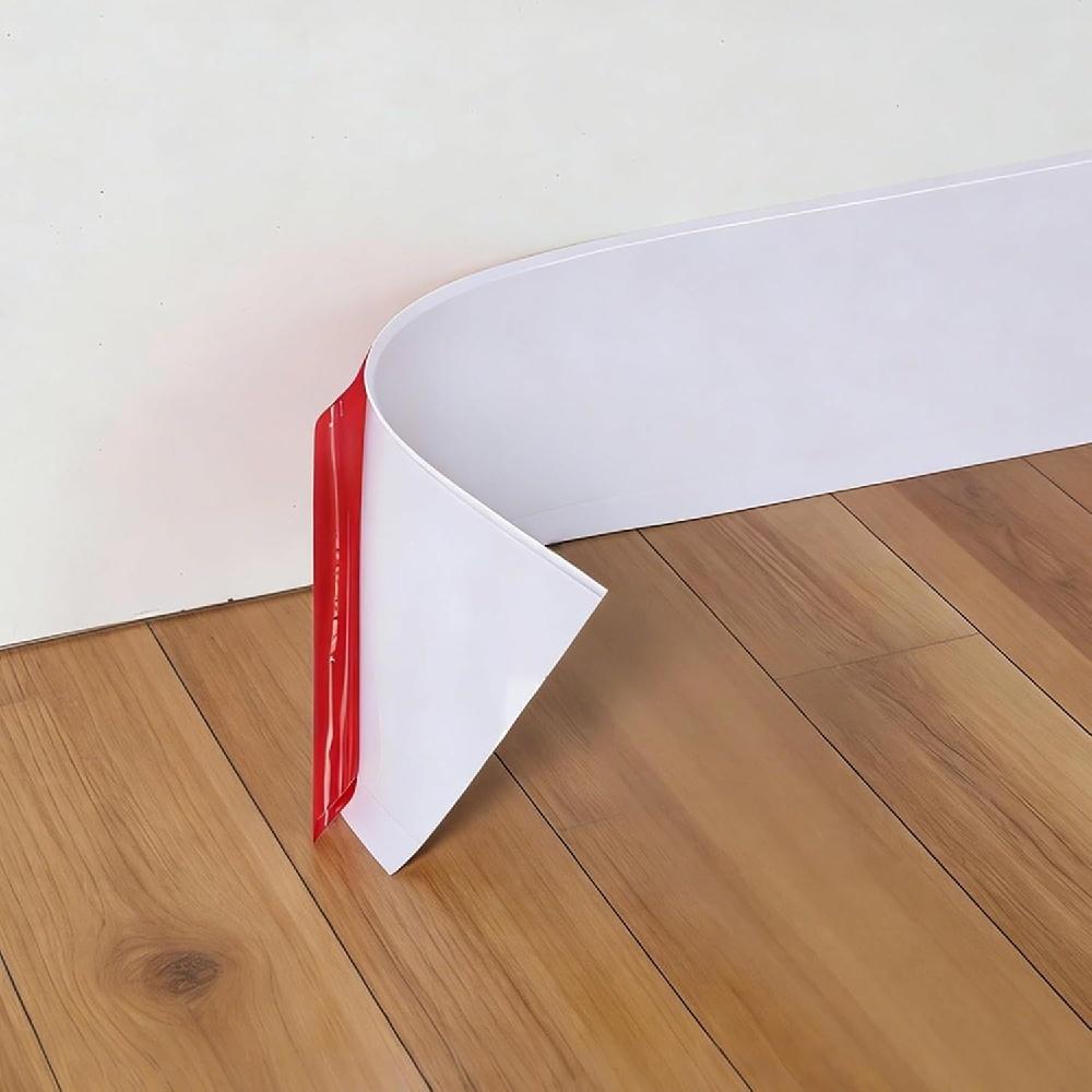 1pc 10cmX1m/2m/3meters Flexible Baseboard Molding Trim, Self Adhesive Rubber Wall Base. PVC for Walls Home Trim (White) 1m білий
1pc 10cmX1m/2m/3meters Flexible Baseboard Molding Trim, Self Adhesive Rubber Wall Base. PVC for Walls Home Trim (White) 1m білий