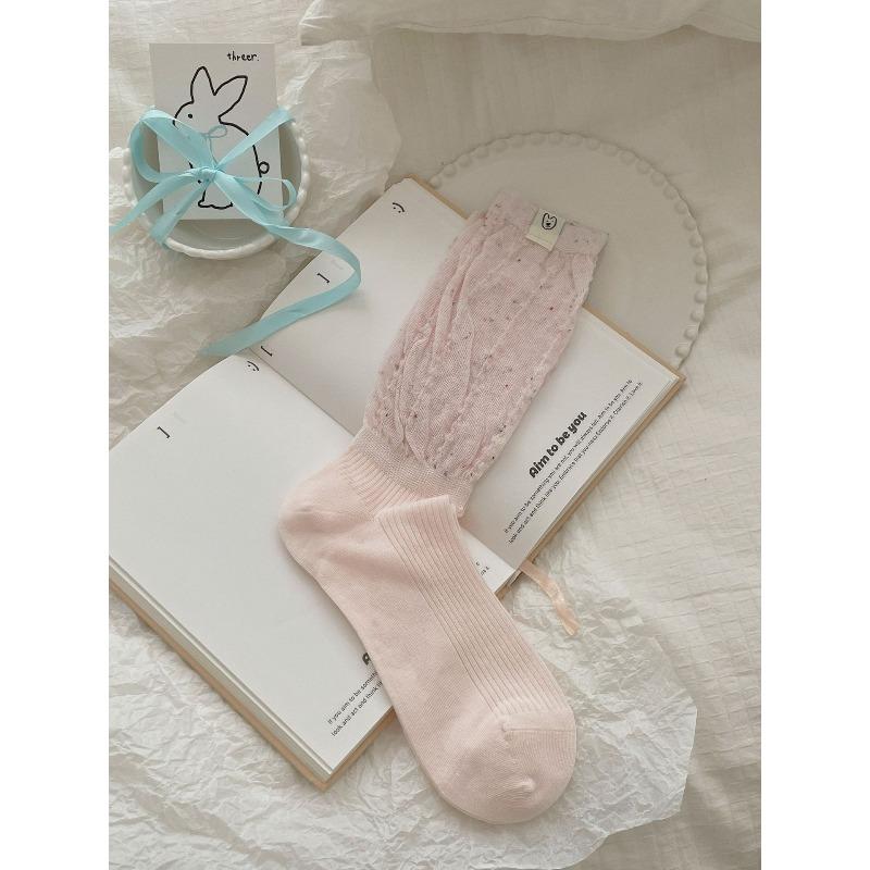 Open-weave Mesh Patterned Yarn Stockings, Children s Fabric Labels, Mid-calf Socks, Summer Pile-up Socks 1 pair рожевий
Open-weave Mesh Patterned Yarn Stockings, Children s Fabric Labels, Mid-calf Socks, Summer Pile-up Socks 1 pair рожевий