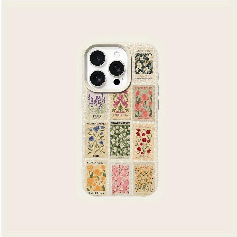 1 Piece of Retro Floral Collage Pattern Lychee Texture Phone Case, Suitable for iPhone 17, 16, 15, Plus, Pro, Max Series Phones—Can Be Used as a Gift iPhone 11 Pro
1 Piece of Retro Floral Collage Pattern Lychee Texture Phone Case, Suitable for iPhone 17, 16, 15, Plus, Pro, Max Series Phones—Can Be Used as a Gift iPhone 11 Pro