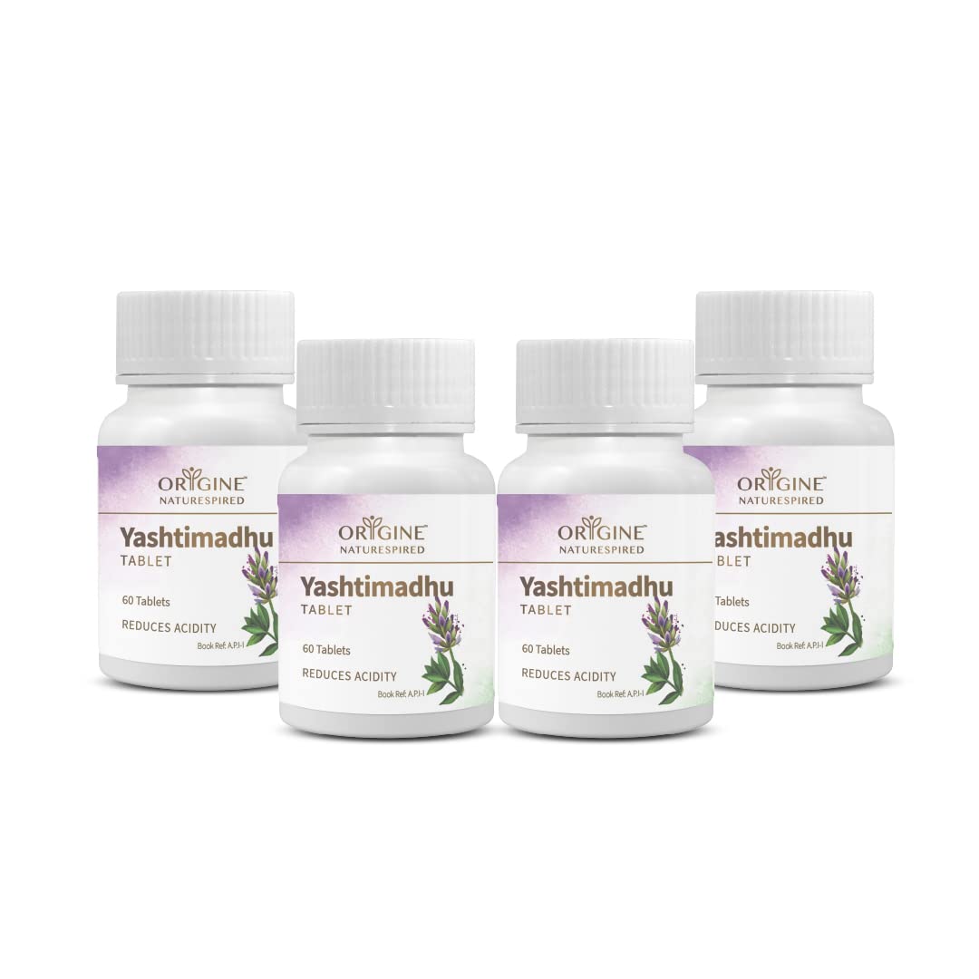 Origine Naturespired Yashtimadhu Herbal Tablets Daily Wellness Support 60 Tablets Pack Of 4 Natural Formula Pure
Origine Naturespired Yashtimadhu Herbal Tablets Daily Wellness Support 60 Tablets Pack Of 4 Natural Formula Pure