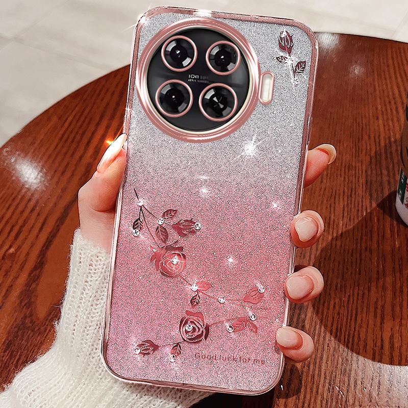 KADEM For TECNO Spark 20 Pro+ Case TPU Phone Cover Glitter Floral Aesthetic Rose Gold
KADEM For TECNO Spark 20 Pro+ Case TPU Phone Cover Glitter Floral Aesthetic Rose Gold
