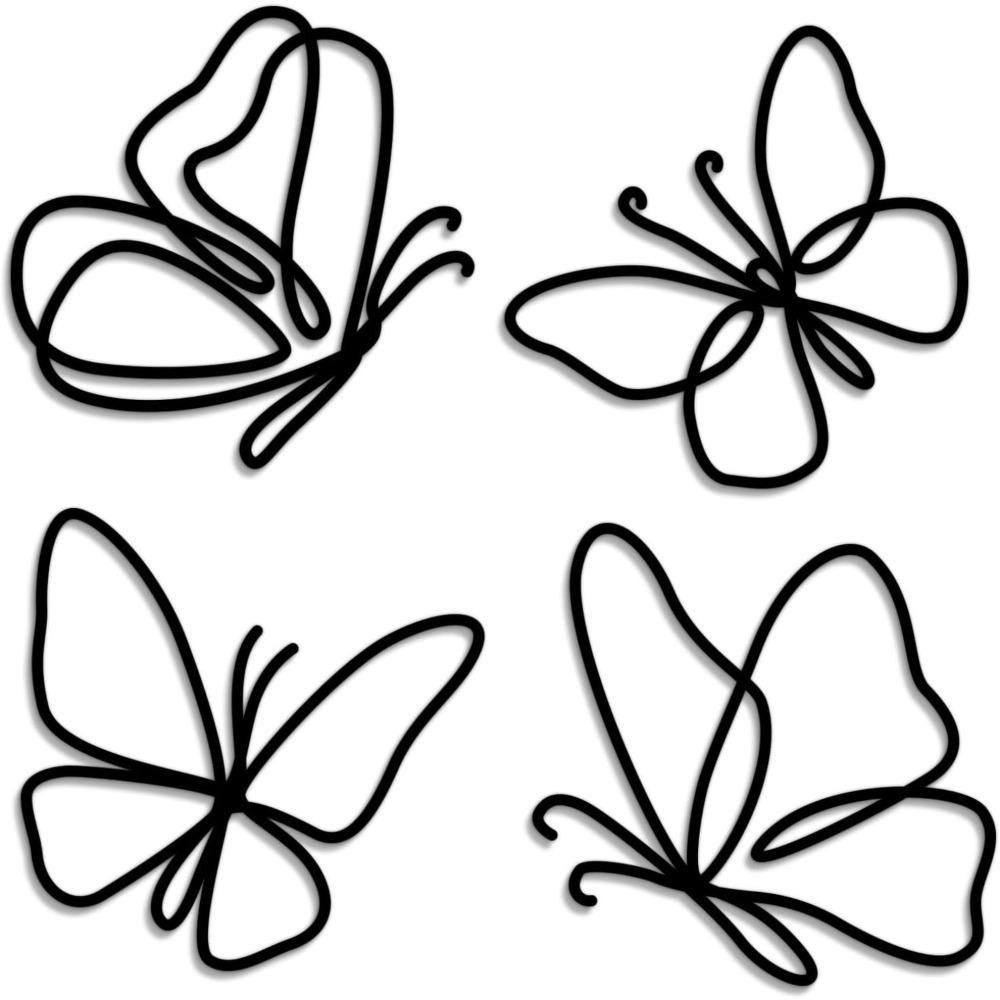 4 Pieces Metal Butterfly Wall Art Heart Shape Hanging Decor Wire Flowers Indoor Outdoor Garden Home Living Room Kitchen Wedding Birthday Gift 8x8 Inch
4 Pieces Metal Butterfly Wall Art Heart Shape Hanging Decor Wire Flowers Indoor Outdoor Garden Home Living Room Kitchen Wedding Birthday Gift 8x8 Inch