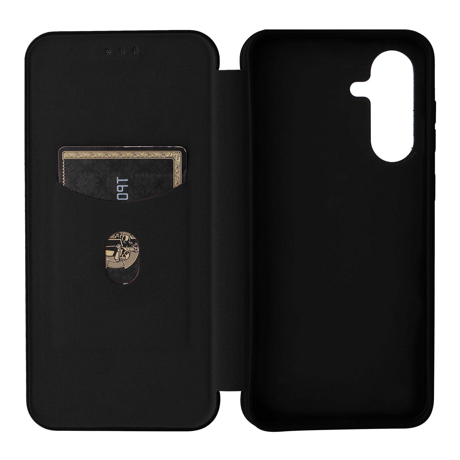 For Samsung Galaxy A36 5G Case Carbon Fiber Texture Drop-Proof PU Leather Phone Cover Brown
For Samsung Galaxy A36 5G Case Carbon Fiber Texture Drop-Proof PU Leather Phone Cover Brown