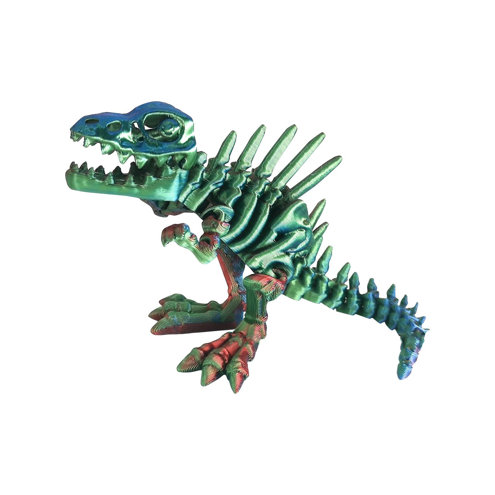 3D-печатная подвижная игрушка-скелет спинозавра, скелет спинозавра с подвижными суставами, 3D-печатная игрушка-скелет спинозавра, украшение, снятие стресса One Size
3D-печатная подвижная игрушка-скелет спинозавра, скелет спинозавра с подвижными суставами, 3D-печатная игрушка-скелет спинозавра, украшение, снятие стресса One Size