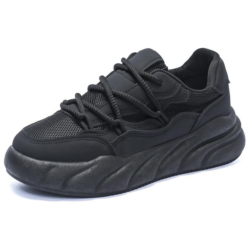 Мужские новые повседневные спортивные туфли на толстой подошве, с невидимой внутренней высотой, увеличивающей рост, из сетчатого материала, дышащие и универсальные, модные трендовые 44 чёрный
Мужские новые повседневные спортивные туфли на толстой подошве, с невидимой внутренней высотой, увеличивающей рост, из сетчатого материала, дышащие и универсальные, модные трендовые 44 чёрный