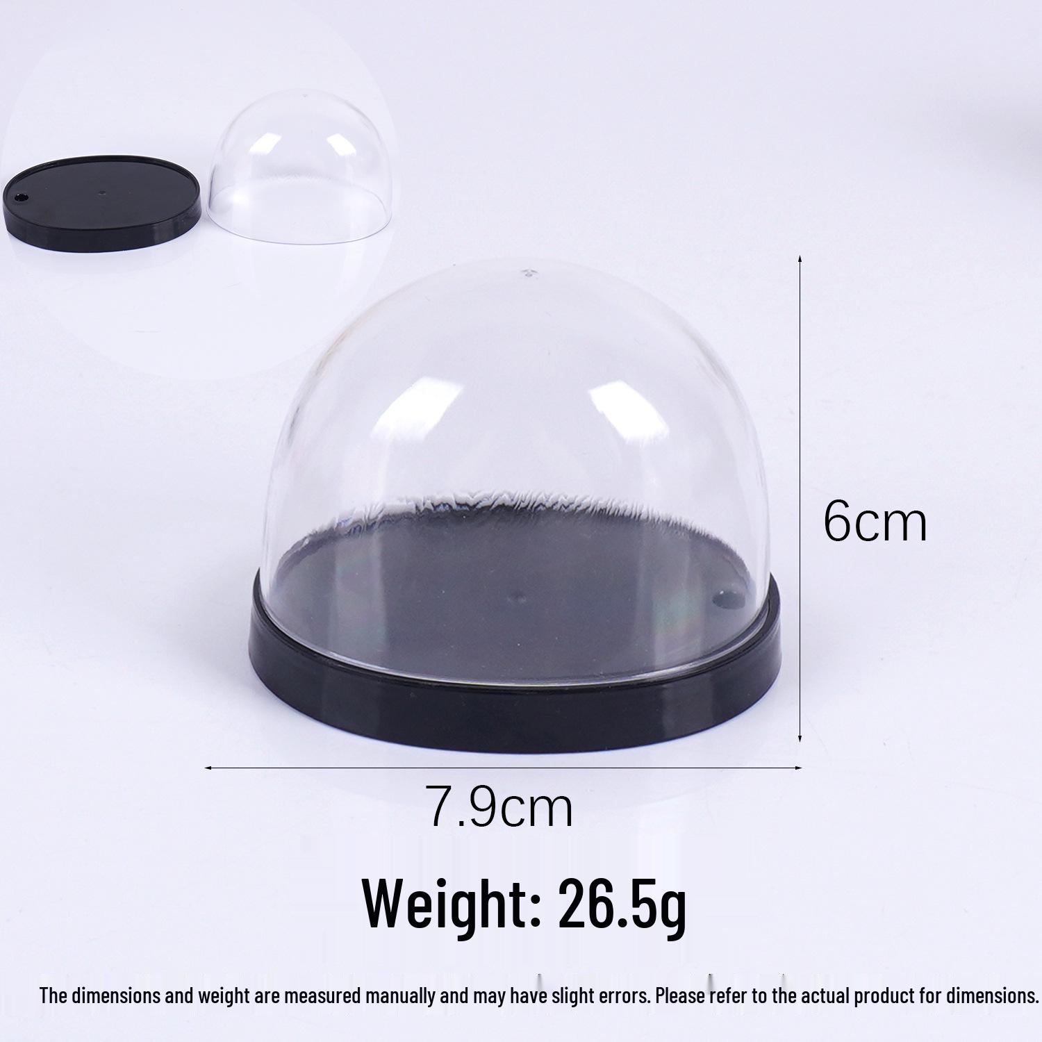Mini Transparent Plastic Display Dome for Dollhouse Desserts or Cakes
Mini Transparent Plastic Display Dome for Dollhouse Desserts or Cakes