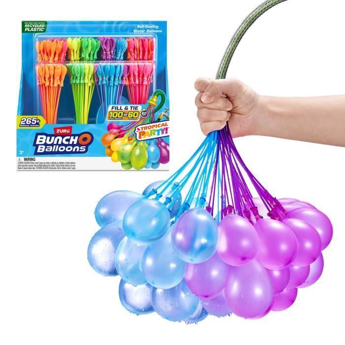 Ballons à eau - ZURU BUNCHO BALLOONS - Tropical Party - 265 ballons - Fermeture automatique - Prêt en 60 sec
Ballons à eau - ZURU BUNCHO BALLOONS - Tropical Party - 265 ballons - Fermeture automatique - Prêt en 60 sec