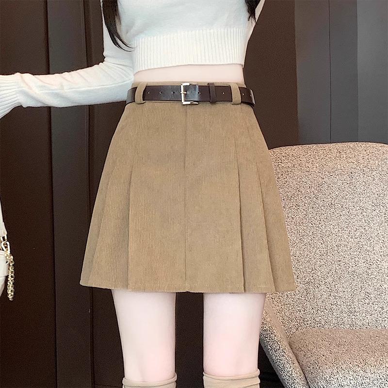 Women s Khaki Corduroy Pleated Midi Skirt, Autumn/Winter 2024, Petite High Waist A-Line Skirt Extra Small
Women s Khaki Corduroy Pleated Midi Skirt, Autumn/Winter 2024, Petite High Waist A-Line Skirt Extra Small
