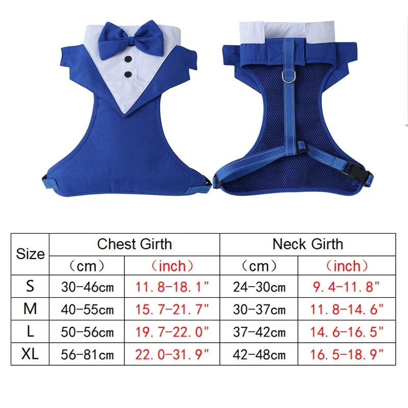 Pet Dog Tuxedo Harness Vest with Leash Set for Small Medium Dogs Puppy Chihuahua Padded Quick Release Breathable S синий
Pet Dog Tuxedo Harness Vest with Leash Set for Small Medium Dogs Puppy Chihuahua Padded Quick Release Breathable S синий