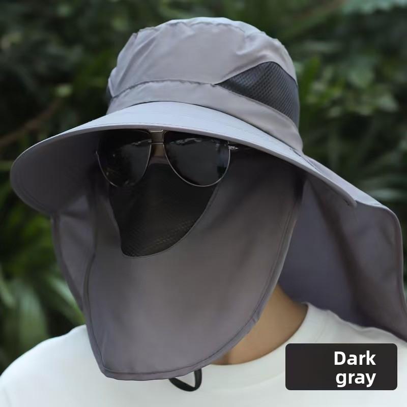 Full-face sun protection, neck protection, anti-mosquito, detachable face shield, large brim, breathable outdoor hat for hiking and fishing, solid 2 pices темно-сірий
Full-face sun protection, neck protection, anti-mosquito, detachable face shield, large brim, breathable outdoor hat for hiking and fishing, solid 2 pices темно-сірий