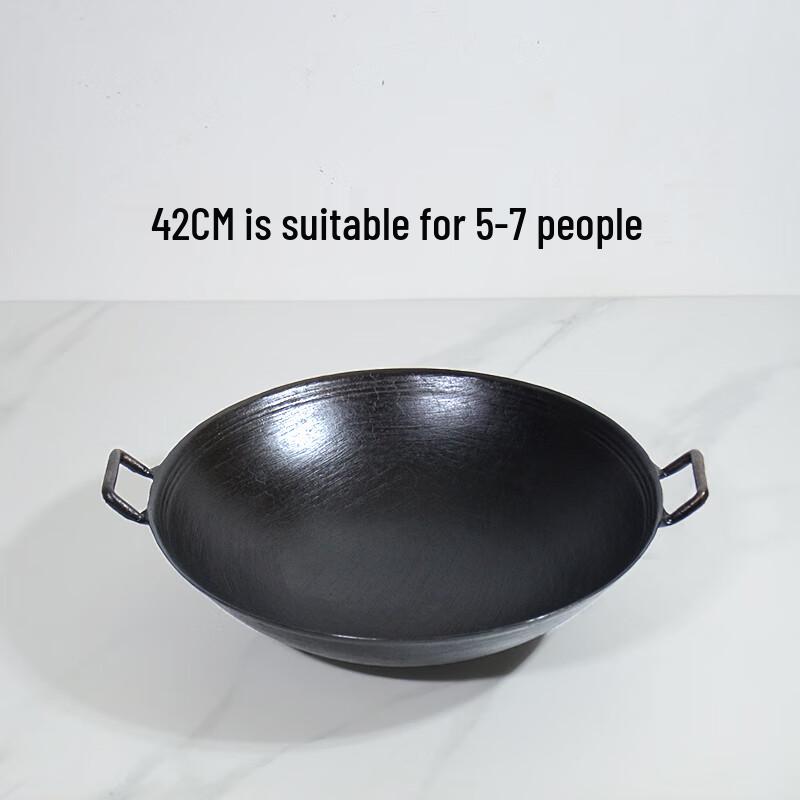 HDST Traditional Cast Iron Double-Handle Wok for Wood Stoves
HDST Traditional Cast Iron Double-Handle Wok for Wood Stoves