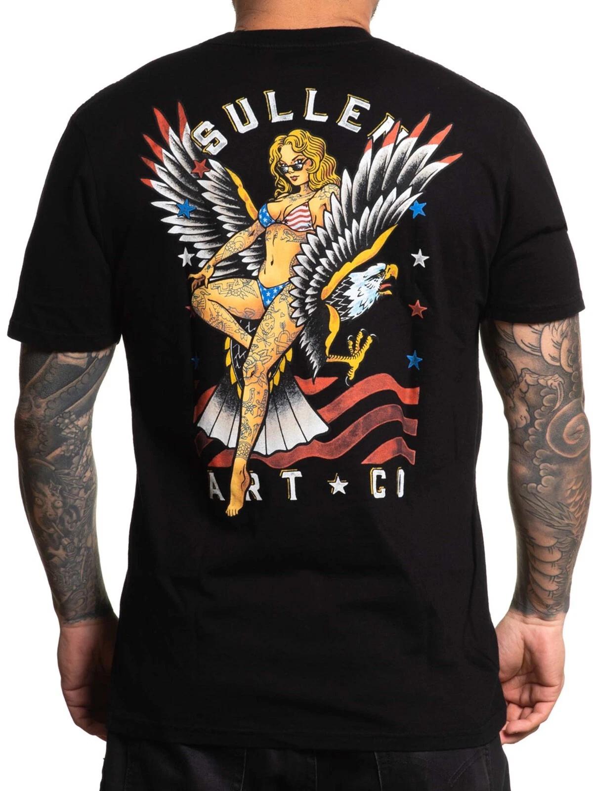 Sullen Men s Memorial Short Sleeve Premium T-shirt American Flag Tattoo Tee L
Sullen Men s Memorial Short Sleeve Premium T-shirt American Flag Tattoo Tee L