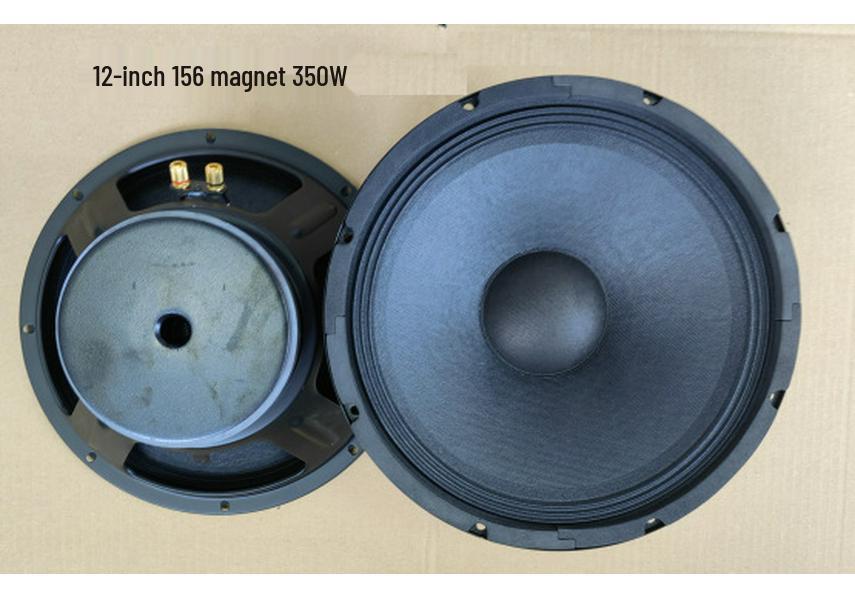 12-inch Woofer Speaker, Iron & Aluminum Frame, 180 Magnet, Three-Fold Surround Cloth, Dried Paper Cone, 75mm Voice Coil, 8 Ohm
12-inch Woofer Speaker, Iron & Aluminum Frame, 180 Magnet, Three-Fold Surround Cloth, Dried Paper Cone, 75mm Voice Coil, 8 Ohm
