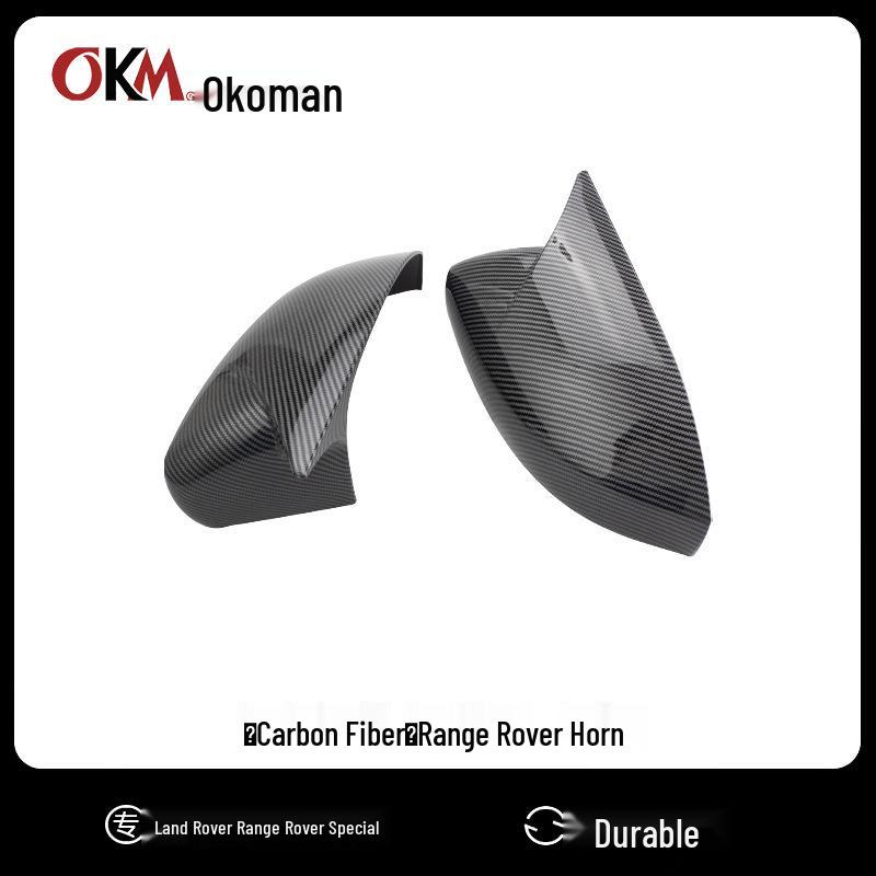 13-22 Land Rover Range Rover, Sport, LR4, Discovery Horn-shaped Rearview Mirror Cover Glossy Black
13-22 Land Rover Range Rover, Sport, LR4, Discovery Horn-shaped Rearview Mirror Cover Glossy Black