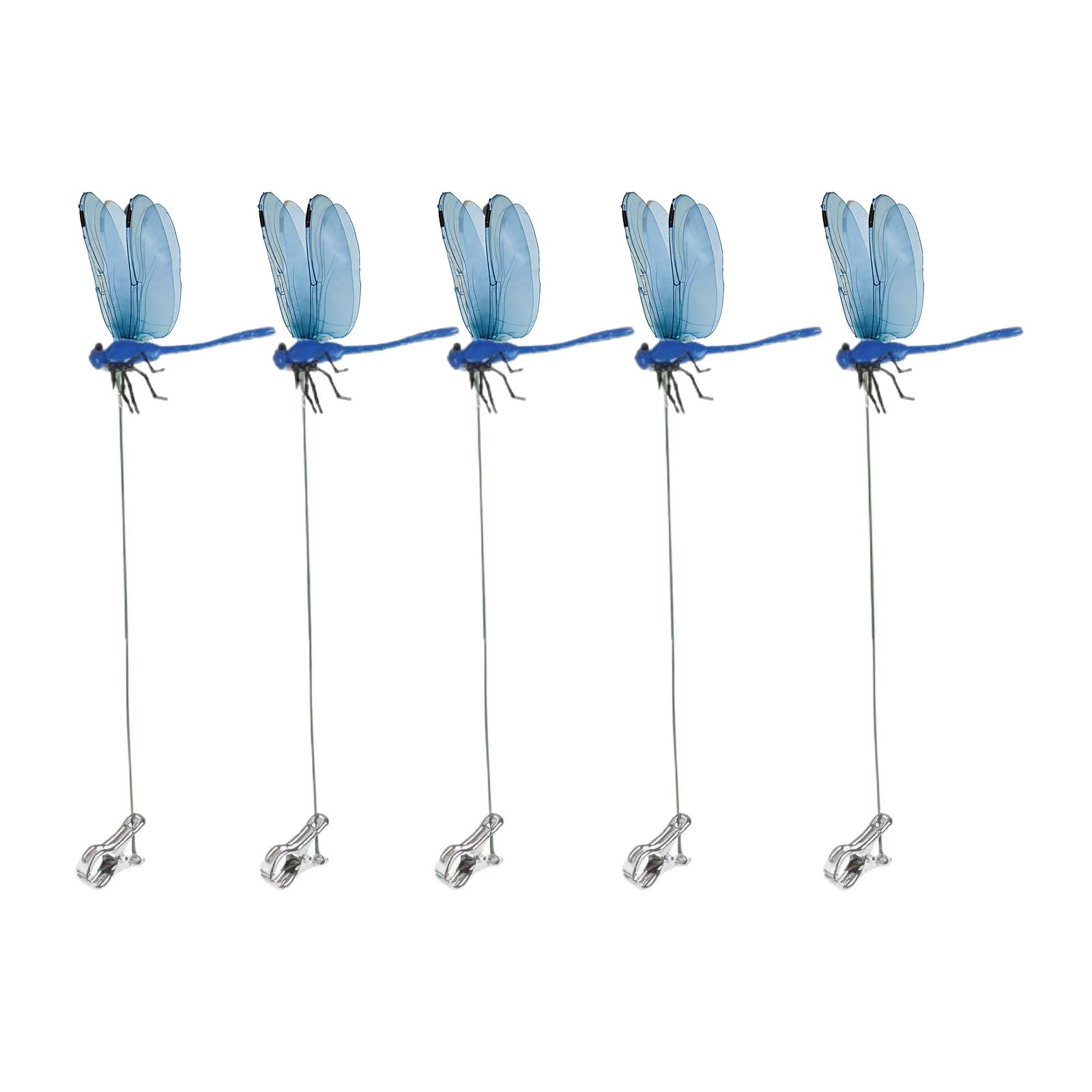 Realistic Dragonfly Clip Set 5 Pieces Artificial Insect Decoration with Flexible Wire and Metal Clip for Home Garden Office Display One Size
Realistic Dragonfly Clip Set 5 Pieces Artificial Insect Decoration with Flexible Wire and Metal Clip for Home Garden Office Display One Size
