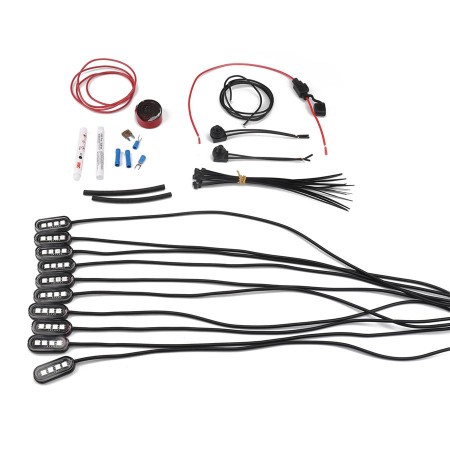 10PCS white motorcycle modified LED light off-road motorcycle car cool modified light 
10PCS white motorcycle modified LED light off-road motorcycle car cool modified light