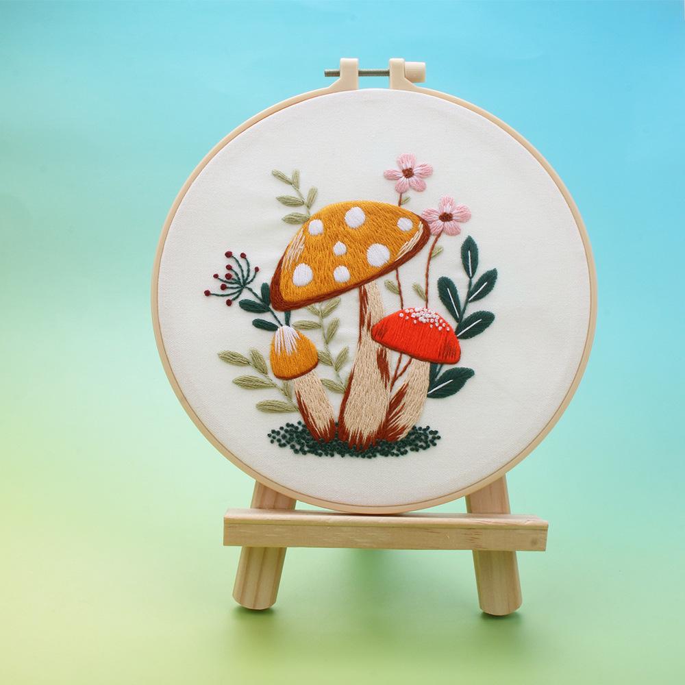 Mushroom Embroidery Kits for Beginners ,Adults Starter Cross Stitch Kit DIY Needlepoint,Art Craft Handy Sewing Set
Mushroom Embroidery Kits for Beginners ,Adults Starter Cross Stitch Kit DIY Needlepoint,Art Craft Handy Sewing Set