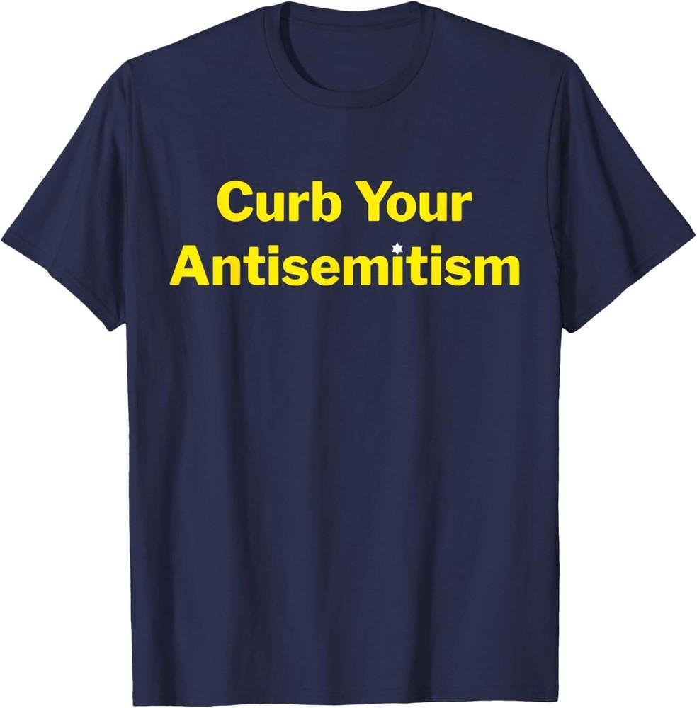 Curb Your Antisemitism Stand Against Hate And Discrimination T-Shirt Tops Tee 2XL
Curb Your Antisemitism Stand Against Hate And Discrimination T-Shirt Tops Tee 2XL