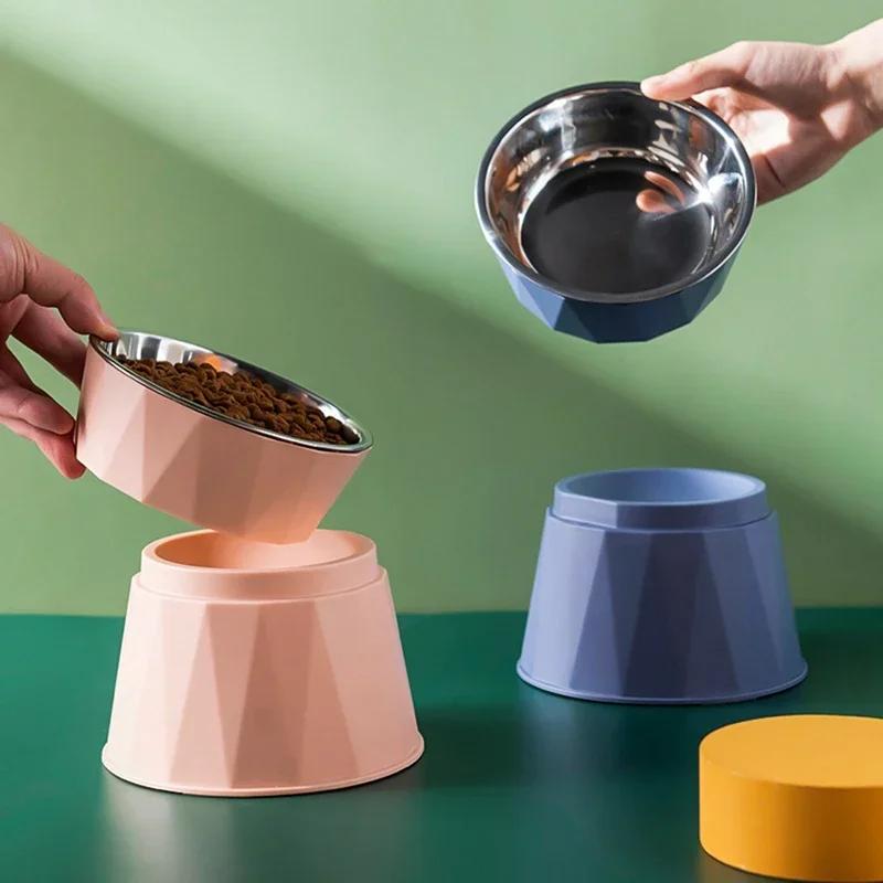 Pet Supplies Cat Food Bowl Raised Pet Puppy Feeder Drinking Bowl Stainless Steel Cat Water Feeding Dish Pet Eating Dishes рожевий
Pet Supplies Cat Food Bowl Raised Pet Puppy Feeder Drinking Bowl Stainless Steel Cat Water Feeding Dish Pet Eating Dishes рожевий