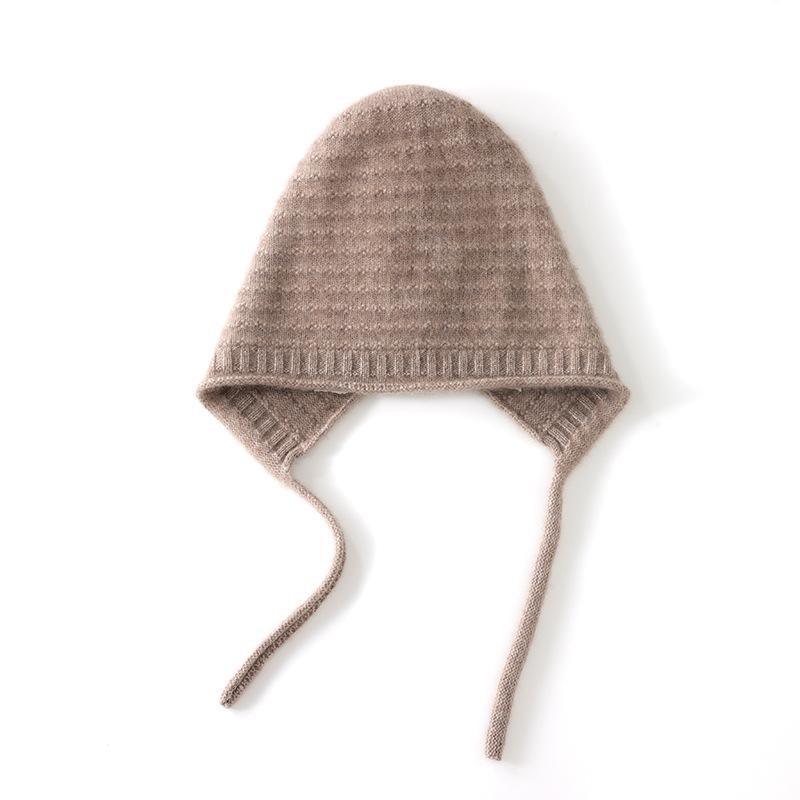 Cashmere Autumn and Winter New High End Solid Color Knitted Outdoor Ear Protecting Warm and Fashionable Checkered Hat for Women one size
Cashmere Autumn and Winter New High End Solid Color Knitted Outdoor Ear Protecting Warm and Fashionable Checkered Hat for Women one size